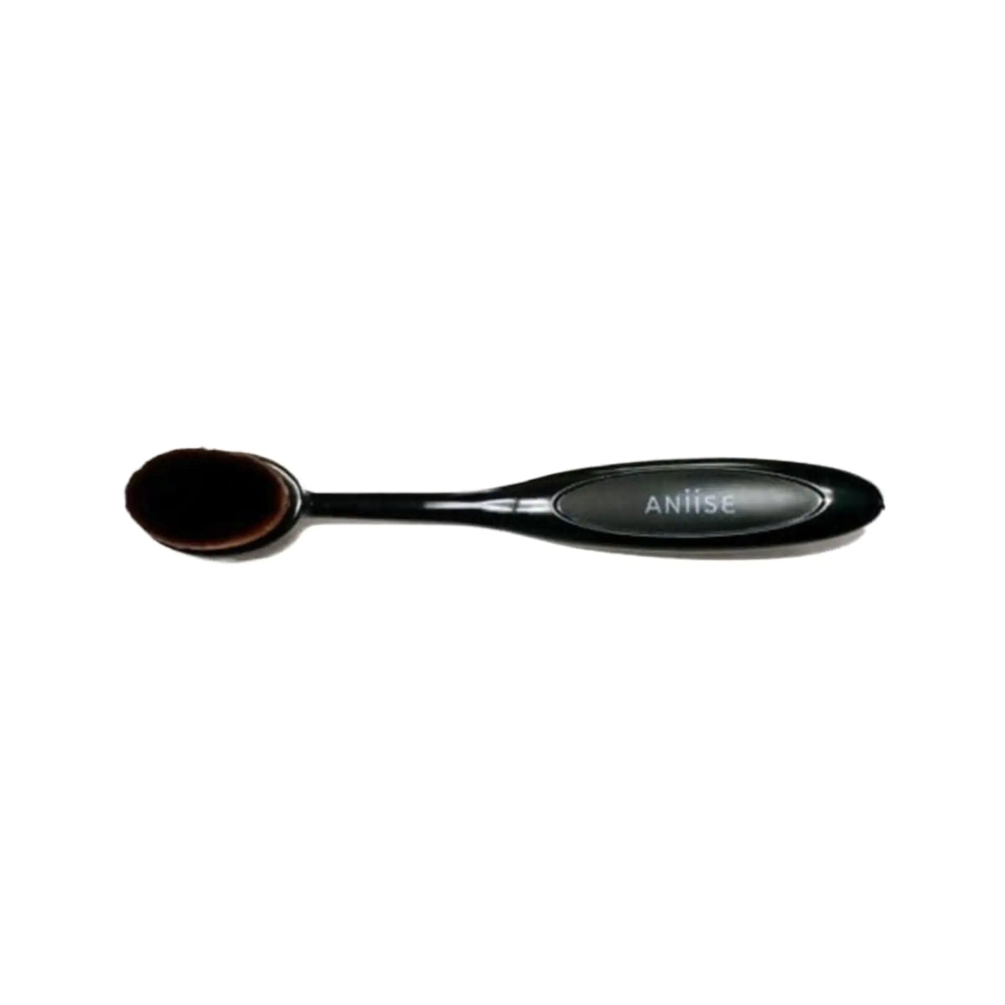 Synthetic All-in-1 Oval Brush for Effortless, Flawless Makeup